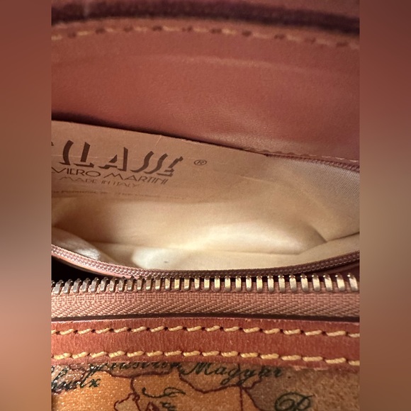 Alviero Martini Leather Travel Satchel - Picture 7 of 7